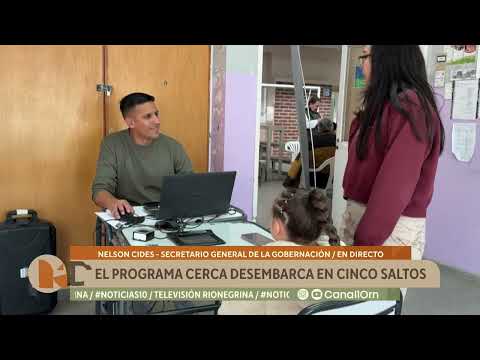 El Programa CERCA llega este sábado a Cinco Saltos con trámites, salud y cursos gratuitos