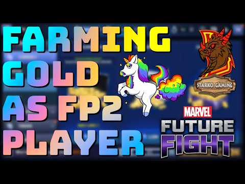 FARMING GOLD AS F2P PLAYER ||| MARVEL FUTURE FIGHT