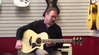 Video thumbnail for New Taylor 2014 812ce Grand Concert Unplugged by Ernie Williamson Music