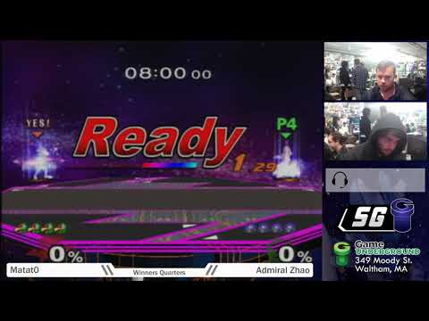 SG 20.10 SSBM - Matat0 (Falco) vs. Admiral Zhao (Samus) - Melee WQF