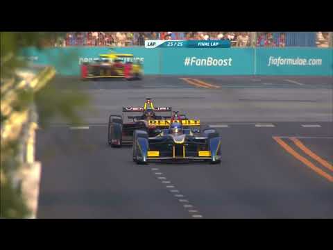 Nico Prost does a Michael Schumacher