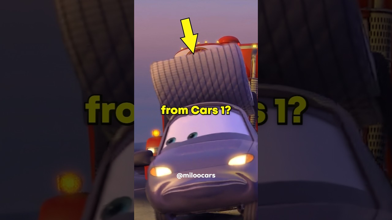 The Mystery Behind this Car from Cars 1?