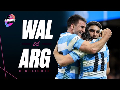 HIGHLIGHTS | Wales v Argentina | Los Pumas on a mission in Cardiff