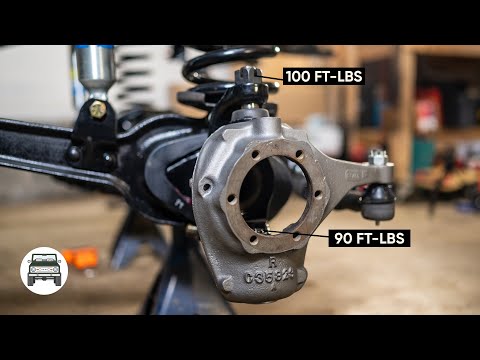 Dana 44 ball joint installation