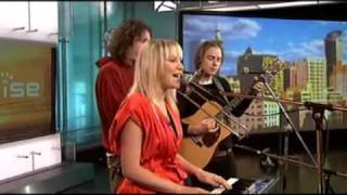 Lisa Crawley sings "Brother" on TV3's "Sunrise"
