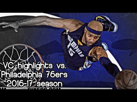 Vince Carter 7 pts & 2 reb @ 76ers (NBA RS 2016/2017) - 23.11.2016