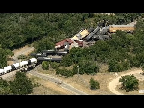 Video | WATCH: Train derailment in Texas