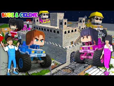 Yuta Mio Buat Benteng Raksasa Paling Aman Dari MOBIL MONSTER YUTA MIO Raksasa DiKota Sakura😱