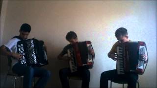 Crazy Accordion Trio - Tetris & Mortal Combat