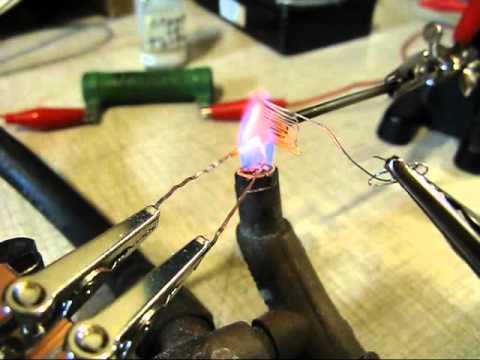 Flame Triode Amplifier and Oscillator, more experiments.