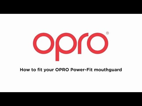 How to Fit Your OPRO Power-Fit Mouthguard