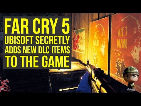 Far Cry 5 DLC - Ubisoft Secretly ADDS NEW DLC ITEMS With Latest Update & More (Far Cry 5 Vietnam DLC Video