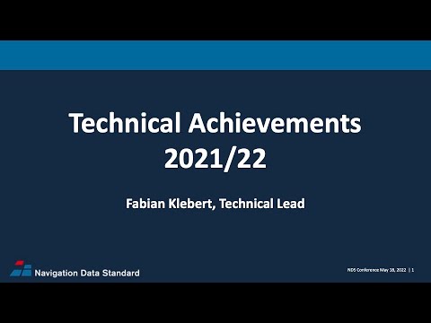 NDS Public Conference 2022 - NDS Technical Achievements