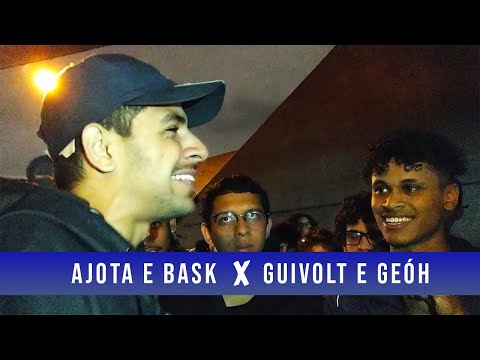 Ajota e Bask x Guivolt(SC) e Geóh | 9ª Batalha da Norte | Santana | SP