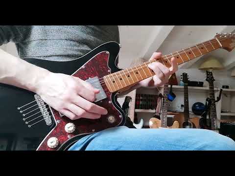 Jet JJ-350 black - super "HH Jazzmaster Style" for 340