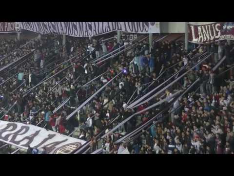 "La hinchada de Lanus previo a la final con San Lorenzo" Barra: La Barra 14 &bull; Club: Lanús