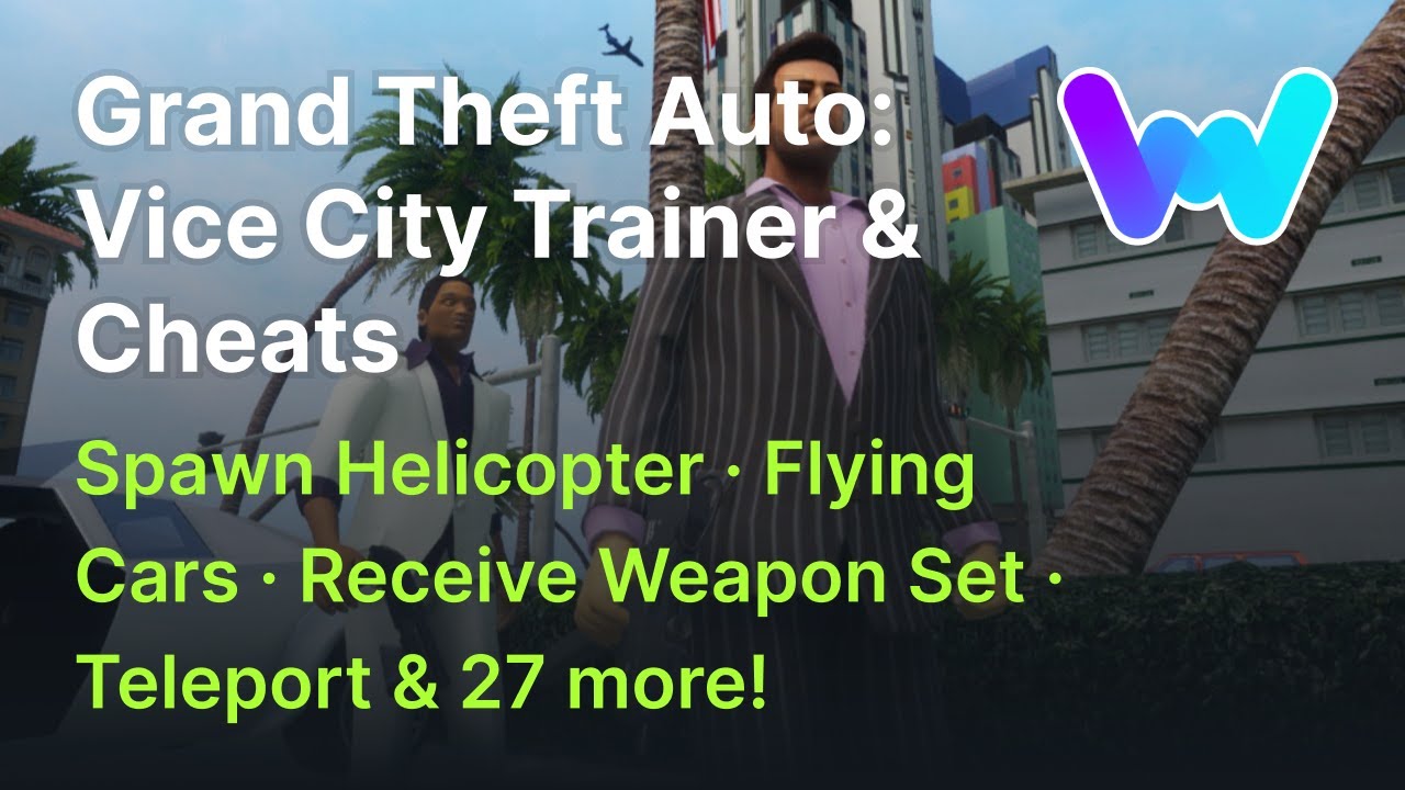 Grand Theft Auto: Vice City The Definitive Edition Trainer - FLiNG Trainer  - PC Game Cheats and Mods