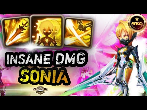 NEW BUFFED WIND BATTLE ANGEL IGNORE DEF UNDER 60% ATTACK IN RTA SUMMONERS WAR
