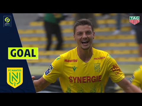 Goal Andrei GIROTTO (11' - FC NANTES) / FC NANTES - NÎMES OLYMPIQUE (2-1) / 2020/2021