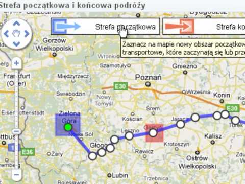 Wyszukiwarka strefowa dla autostopowiczów i ludzi potrzebujących transportu