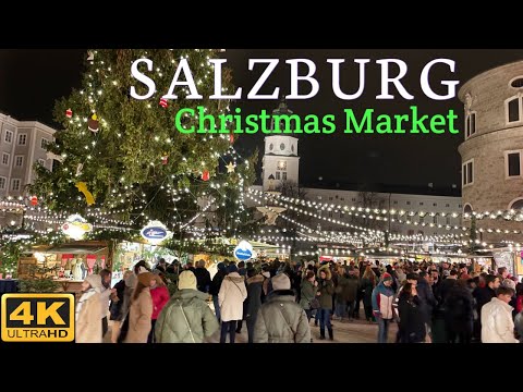 Salzburgo, 🇦🇹 Mercado de Natal 2022