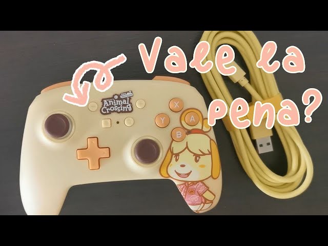 Vídeo relacionado con PowerA Enhanced Wireless Controller for Nintendo Switch - Animal Crossing: K.K. Slider