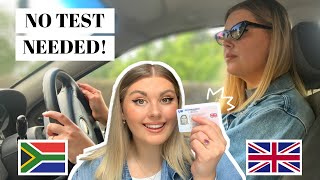 Exchanging your South African driver’s license for a UK one - NO TEST NEEDED!