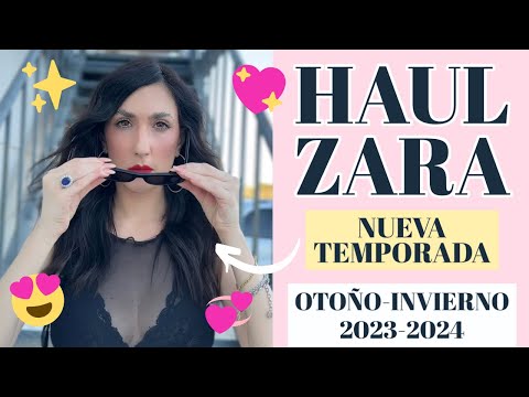 Moda – Super HAUL ZARA nueva temporada otoño invierno 2023 2024