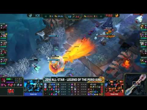Team Fire vs Team Ice (PORO KING)  Day 2  Allstar Thế Giới 9 12 2016