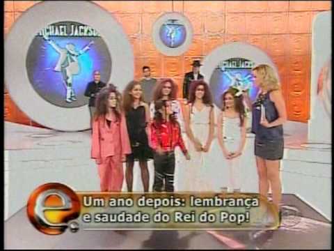 Pepê jackson no programa da Eliana