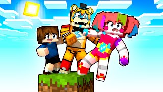 One Block SKYBLOCK with Glamrock Circus Baby in Mi