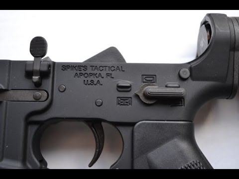 Spikes Tactical multi caliber complete AR lower receiver