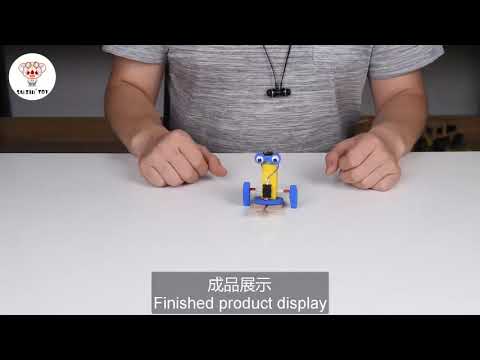 Electric Walking Robot Model Kits Kids Teaching Students Children Experiment toys