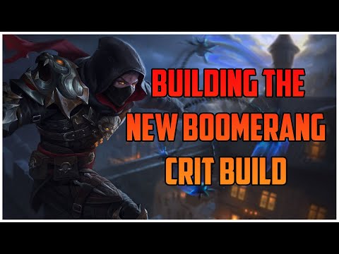 BUILDING THE NEW BOOMERANG CRIT BUILD! XBALANQUE SMITE S10