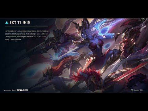 SKT T1 JHIN SKIN SPOTLIGHT-09-17-2024