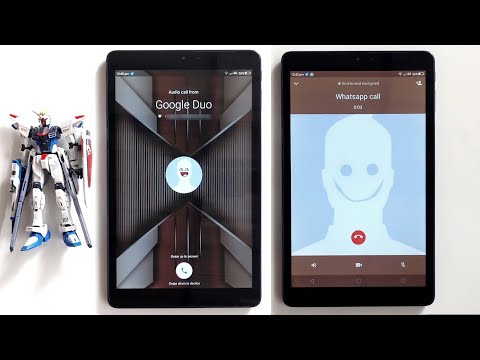 Advan Tab i10 Google Duo & Whatsapp incoming call