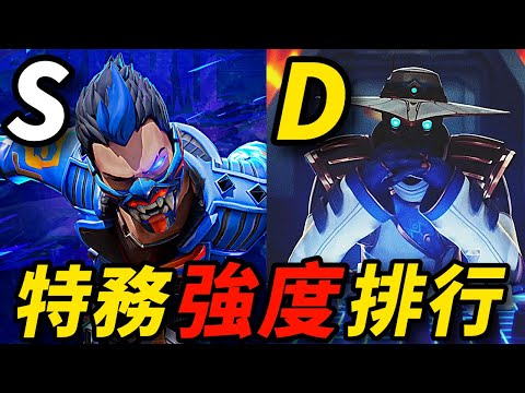 【idoce】他才是最強特務❓全特務Tier list強度排行🔥|特戰英豪 角色強度排行