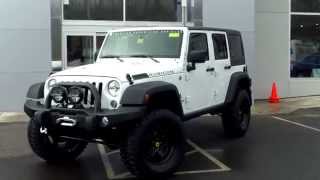 preview picture of video '2015 AEV Jeep Wrangler Unlimited Rubicon JK350 American Expedition Vehicles Saco Maine Portland Me'