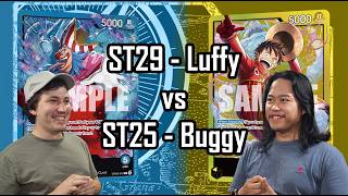 ST29 Luffy vs ST25 Buggy   - One Piece Card Game