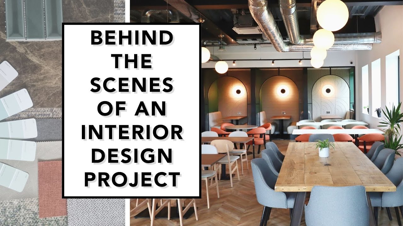 CAFE INTERIOR DESIGN: before and after of a real interior design project