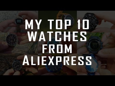 My Top 10 inexpensive Aliexpress watches #220 #gedmislaguna #skmei #NaviForcewatch