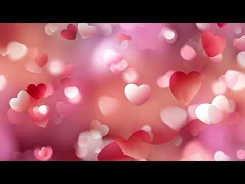 Floating Hearts – Romantic Motion Graphic | 4K TV Art