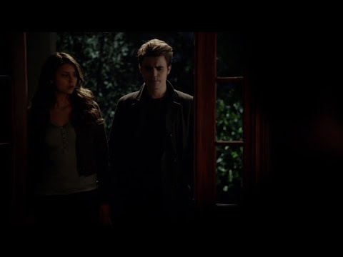 Damon feed on me not her | Damon attacks Elena Stefan save her | Tvd Stelena Season 5 Episode 14