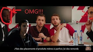 SQUEEZIE - PLACEMENTS DE PRODUITS ft Maxenss - REACTION EN VIDEO!!!!