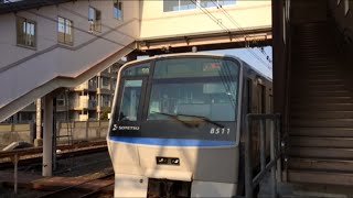 【2018.2.26】相鉄8000系8711F vvvfインバータ更新出場試運転！