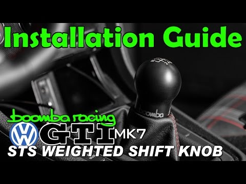 How to Install | Boomba Weighted Shift Knob for '13+ VW GTI MK7