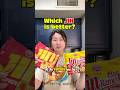 Old Jin vs New Jin #koreanfood #mukbang #ramen