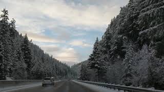 Southern Oregon Snowy Sunrise - Through The Window (Chris Cornell)