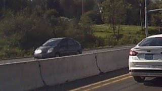 preview picture of video 'Unmarked Police Prius running code on Highway 9'