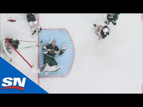 Devan Dubnyk Clearly In Pain As Head Hits Off Ice After Collision Video